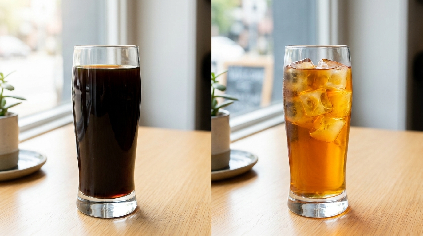 cold brew koncentrát vs. k přímé spotřebě